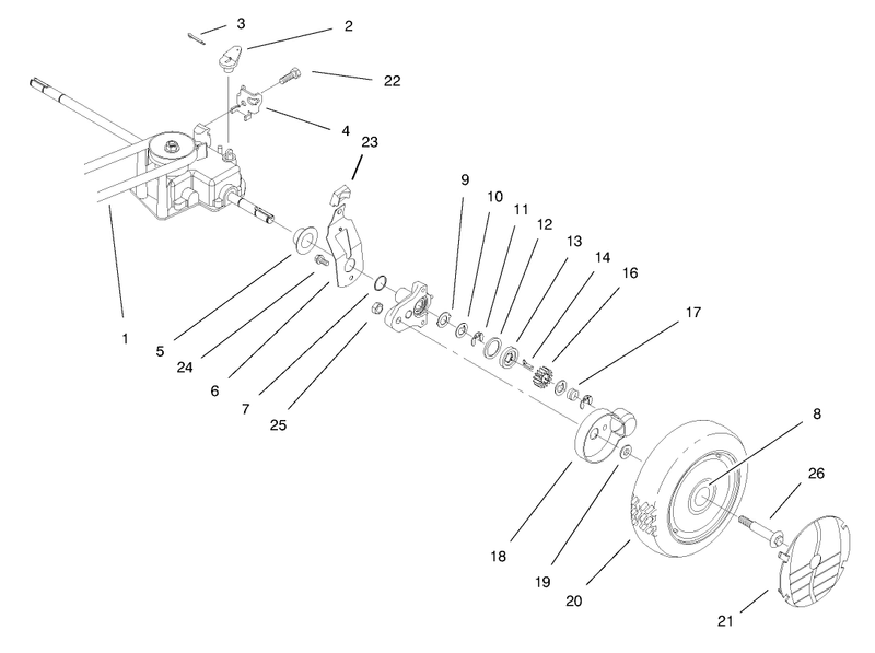 Rear Axle Assembly