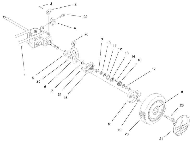 Rear Axle Assembly