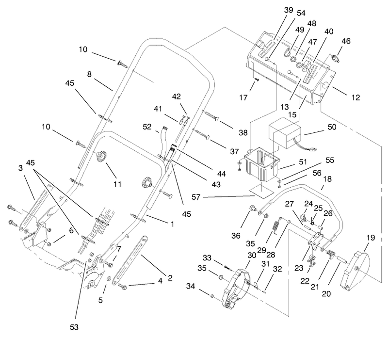 Handle Assembly model No 20483 Only