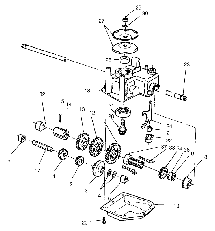 Gear Case Assembly