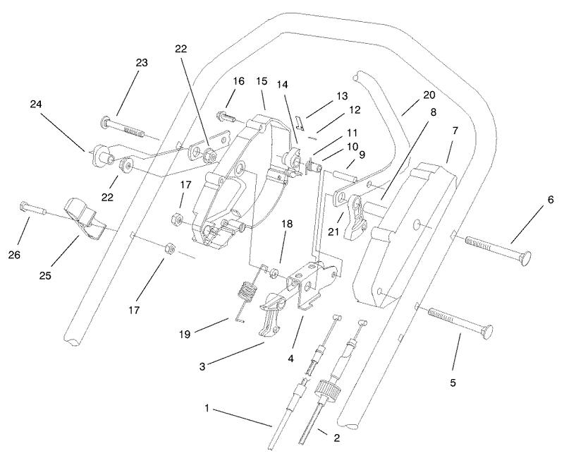 Handle Control Assembly
