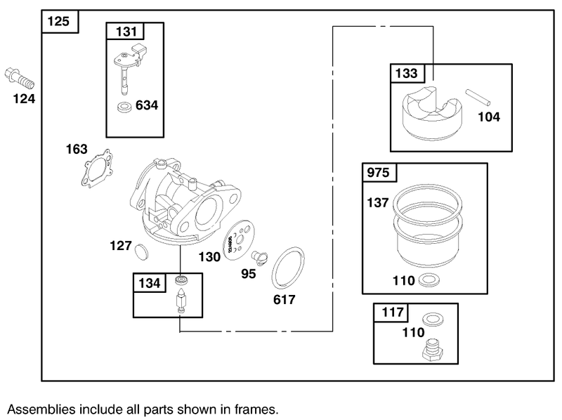 Engine Briggs and Stratton Model 12h802 1758 E1