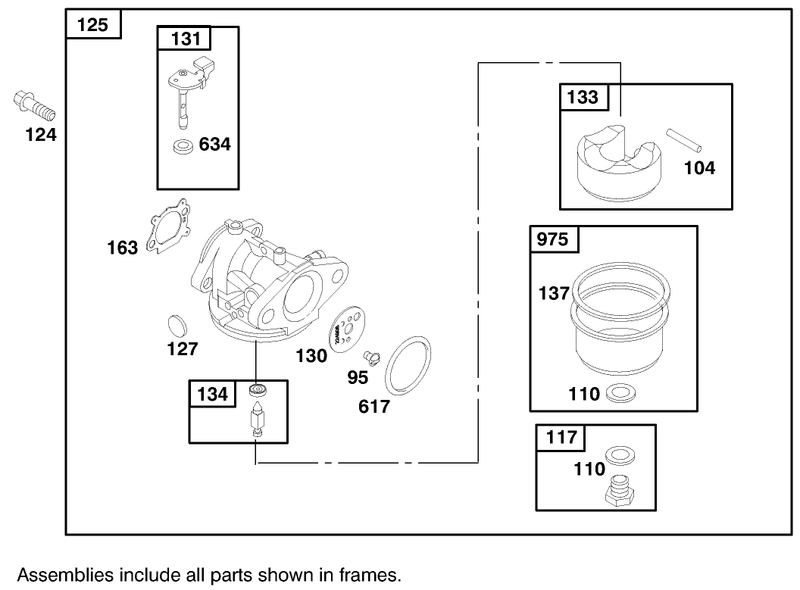 Engine Briggs and Stratton Model 12h807 1760 E1