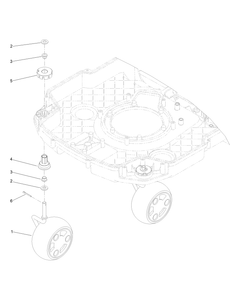 Front Caster Rework Kit Assembly No