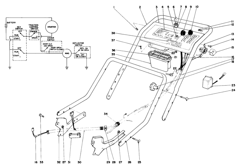 Handle Assembly model 20696