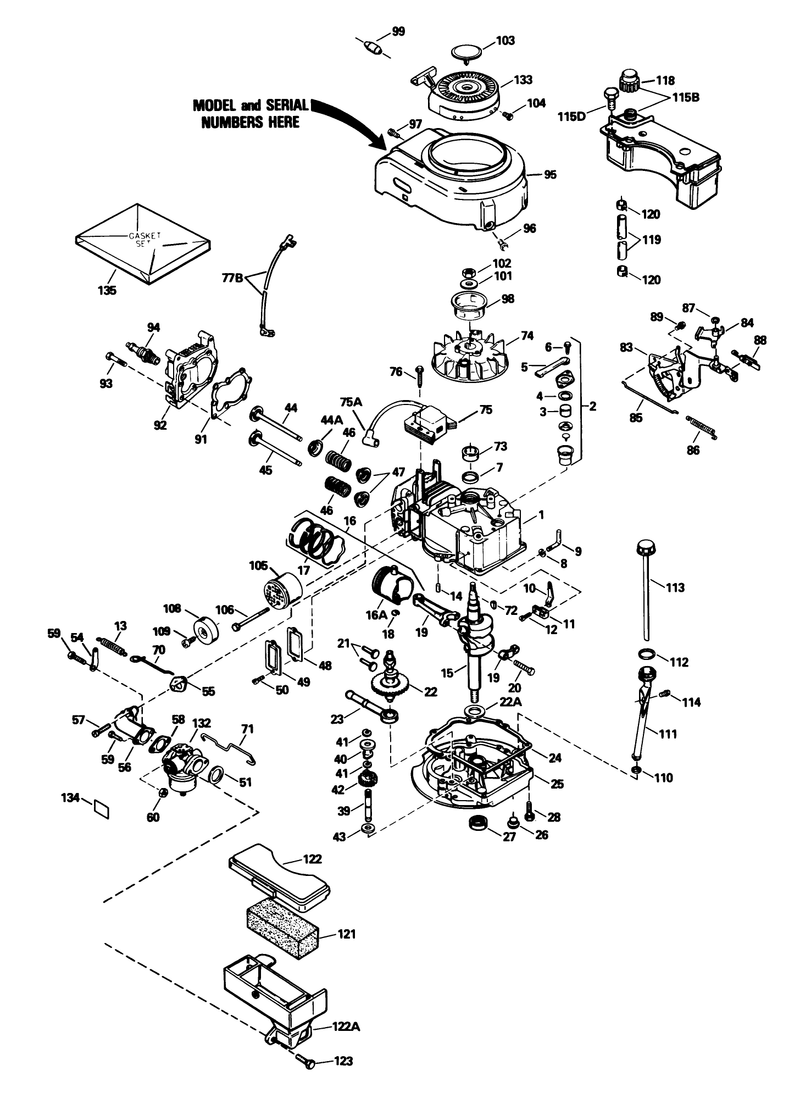 Engine Model No Tvs90 43432f