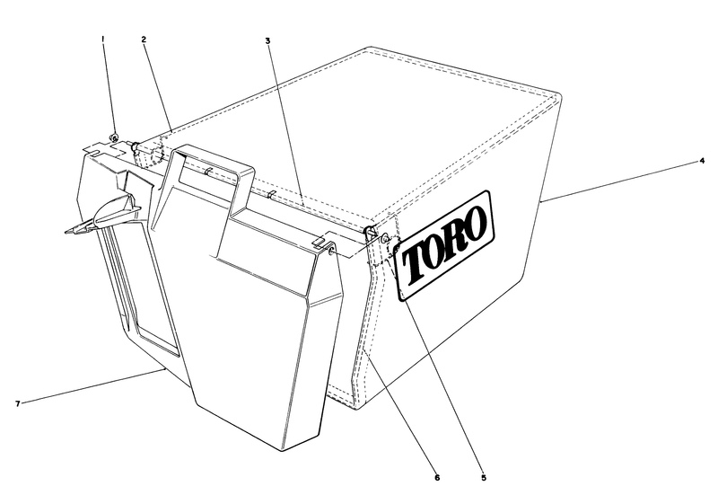 Grass Bag Assembly No 11 0159