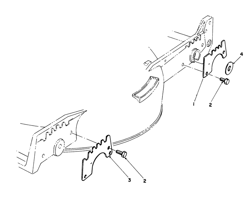 Wear Plate Kit Model No 49 4080 optional