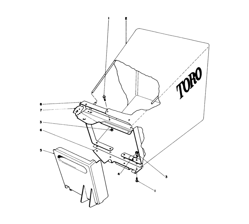 Grass Bag Assembly
