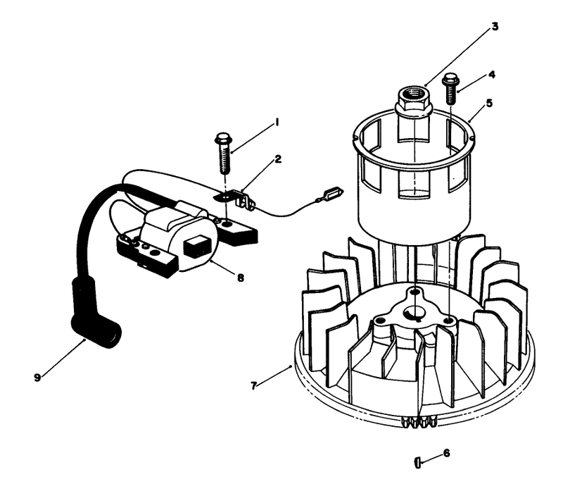 Magneto and Flywheel Assembly
