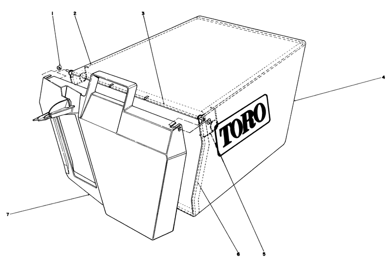 Grass Bag Assembly No 11 0159