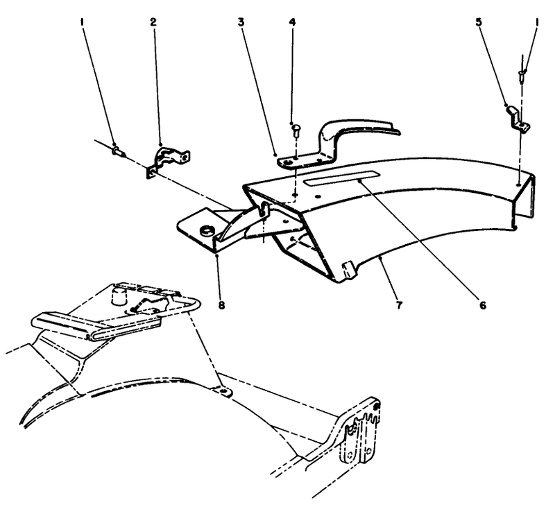 Side Discharge Chute Model No 59110 optional