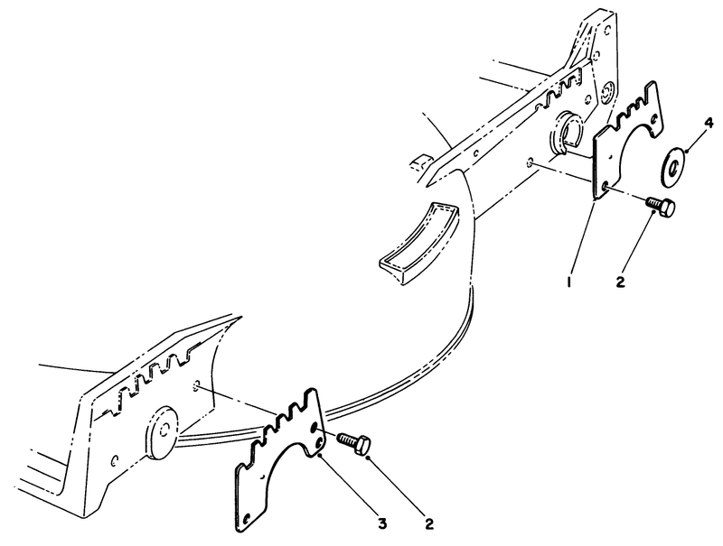 Wear Plate Kit N0 49 4080 optional