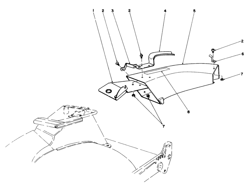 Side Discharge Chute Model No 59108 optional