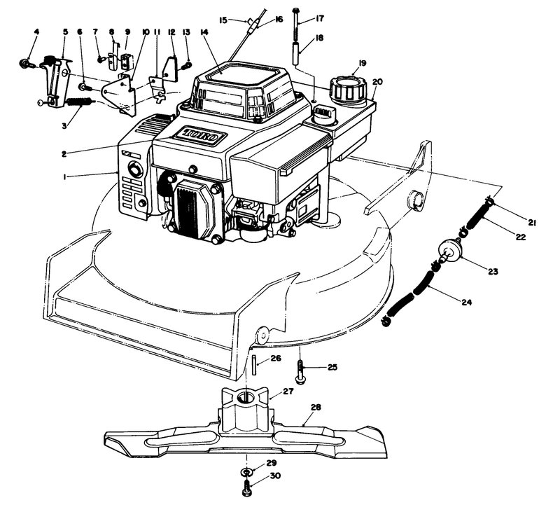 Engine Assembly model No Vmg6