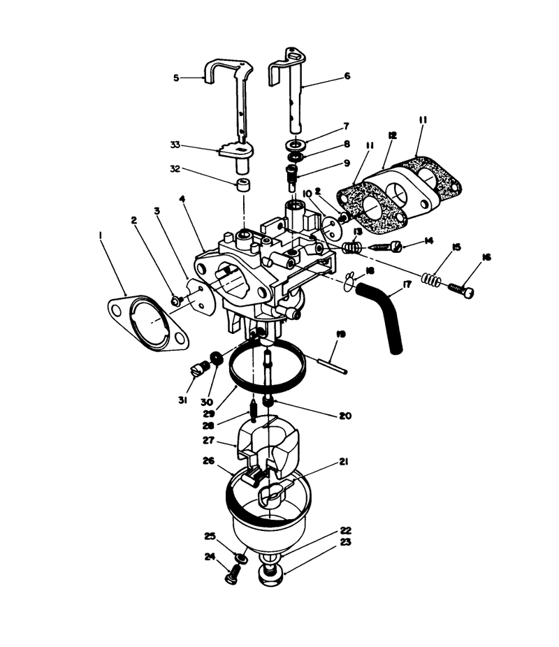 Carburetor Assembly model No Vmh7