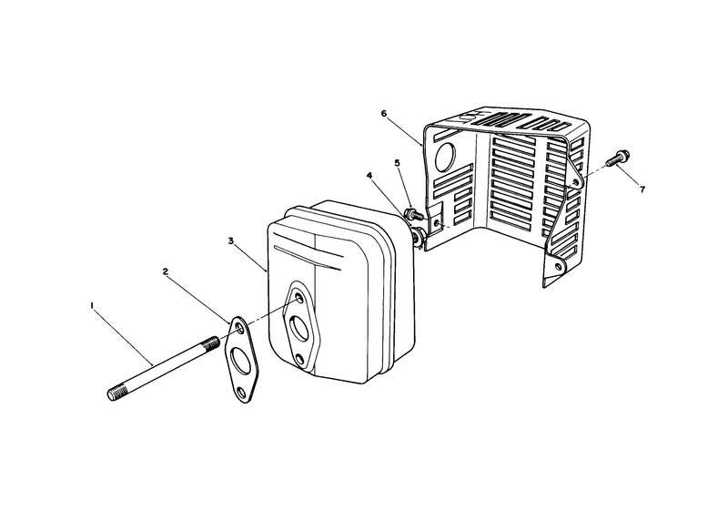 Muffler Assembly model No Vmh7