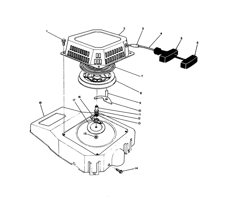 Recoil Assembly model No Vmh7