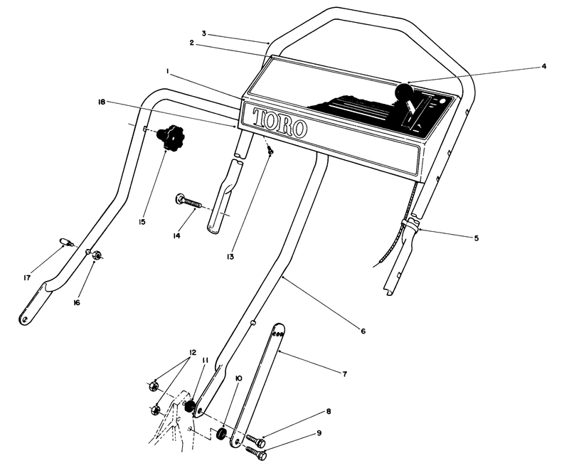 Control Panel Handle Assembly
