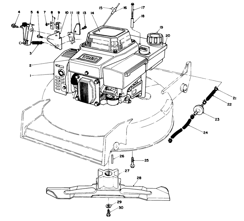 Engine Assembly model No Vmg6