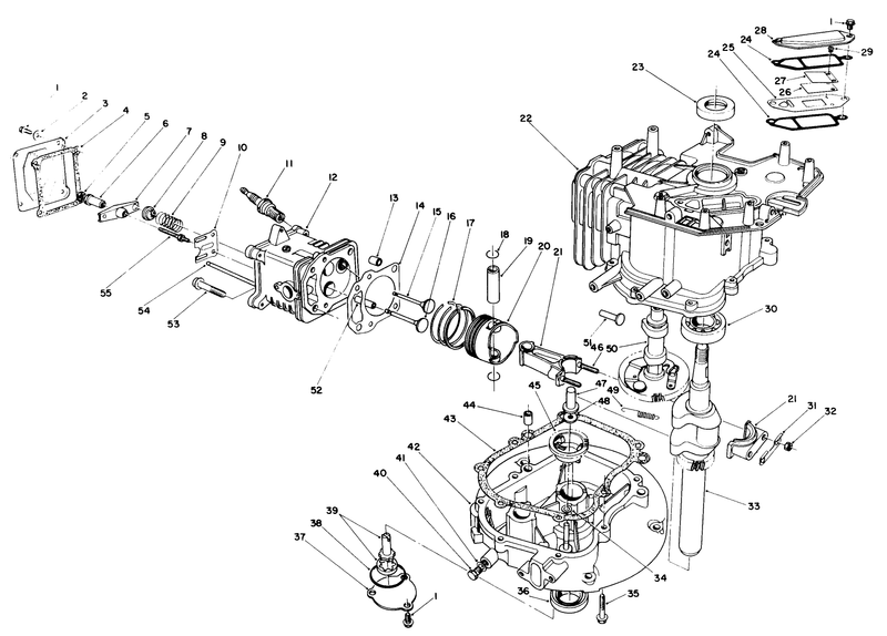 Engine Assembly model No Vmg6