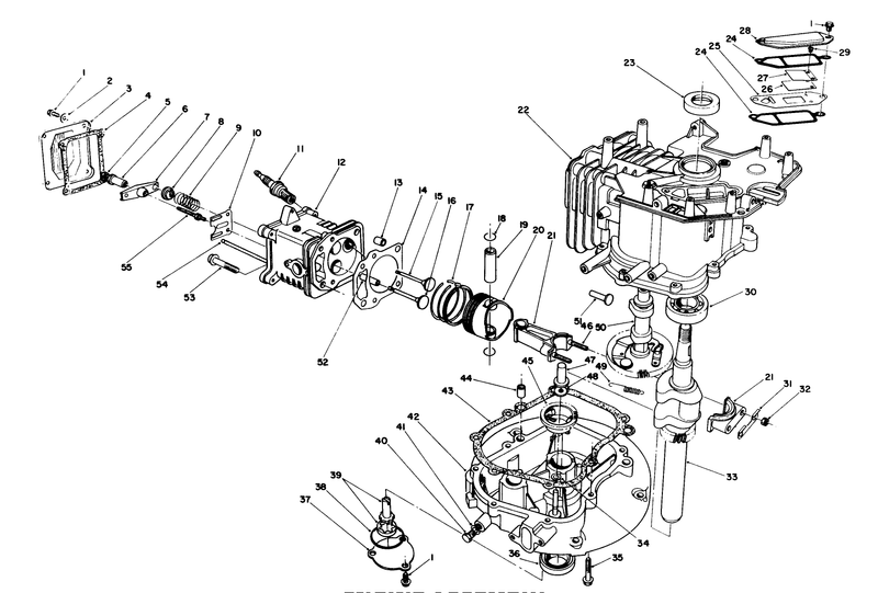 Engine Assembly model No Vmh7