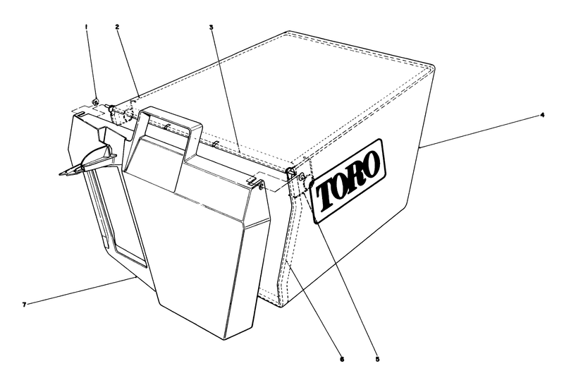 Grass Bag Assembly No 11 0159