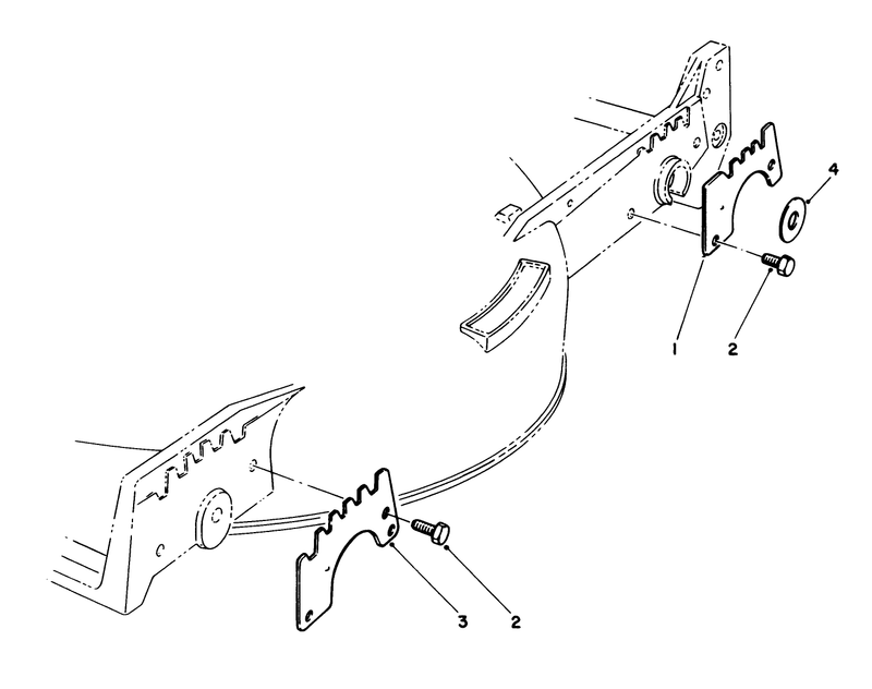 Wear Plate Kit No 49 4080 optional