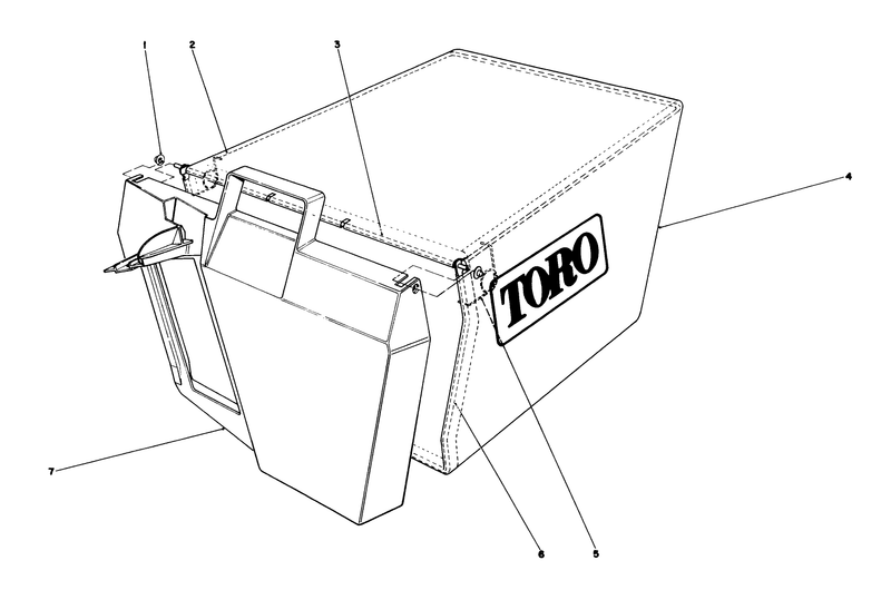 Grass Bag Assembly No 11 0159