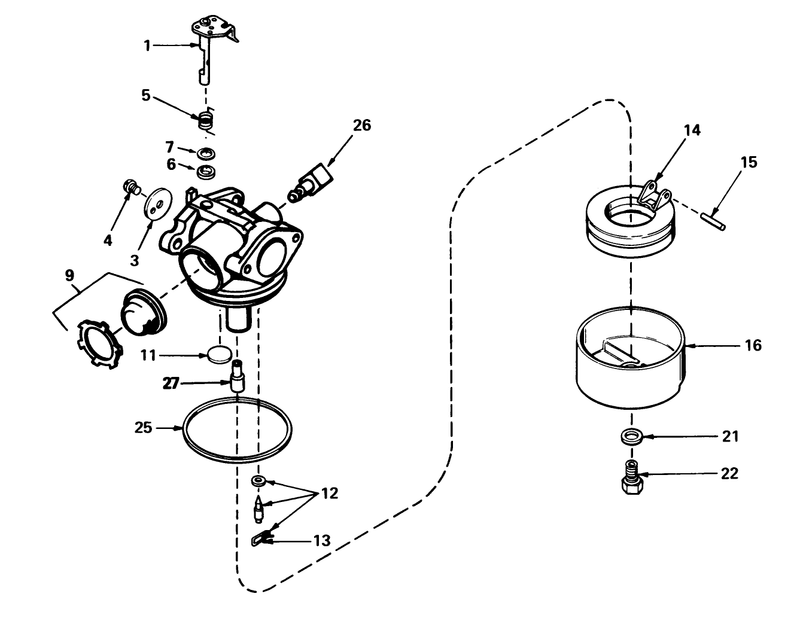CARBURETOR NO 632099