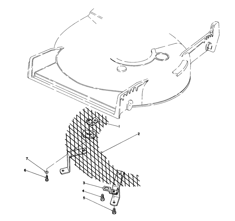 LEAF SHREDDER KIT MODEL NO 59157 Optional
