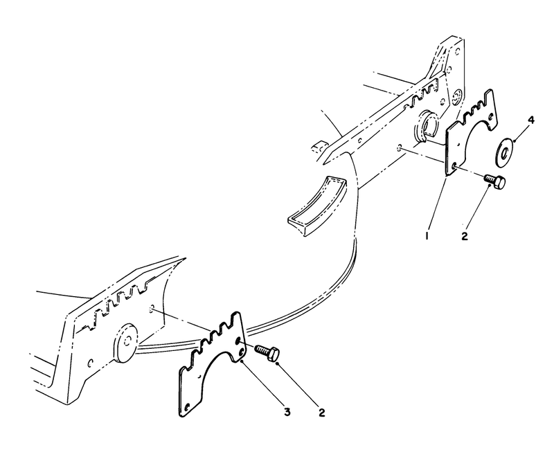 Wear Plate Kit Model No 49 4080 optional