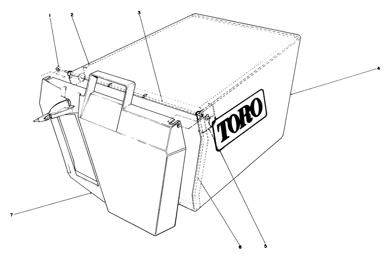 Grass Bag Assembly No 11 0159