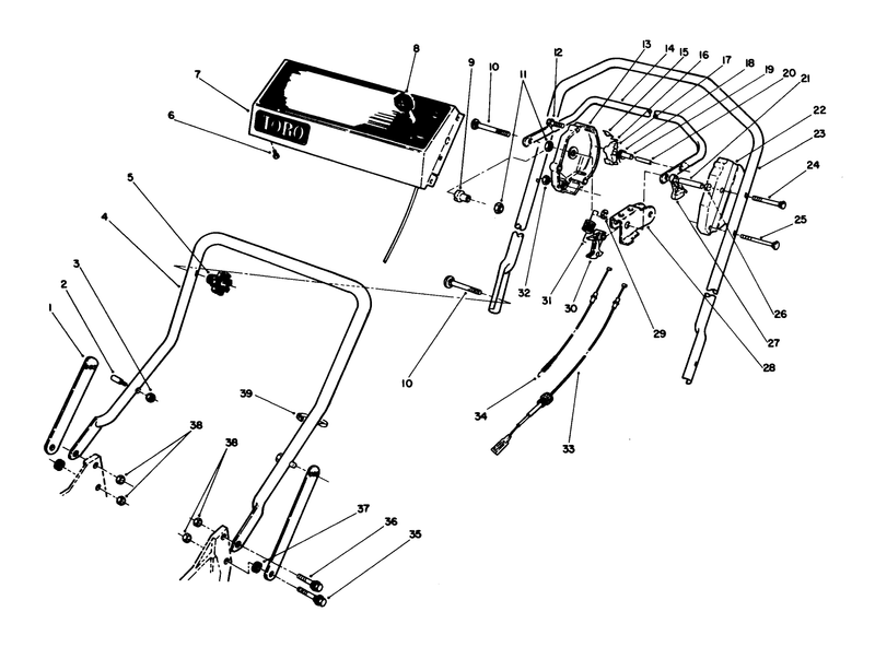 Handle And Traction Control Assembly