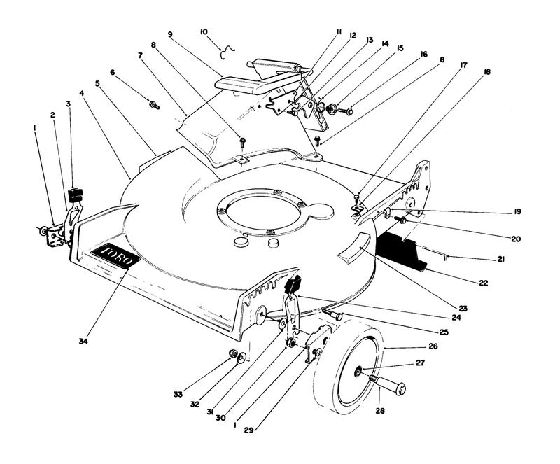 Housing Assembly used On Ser Nos 9001532 Thru 9004072