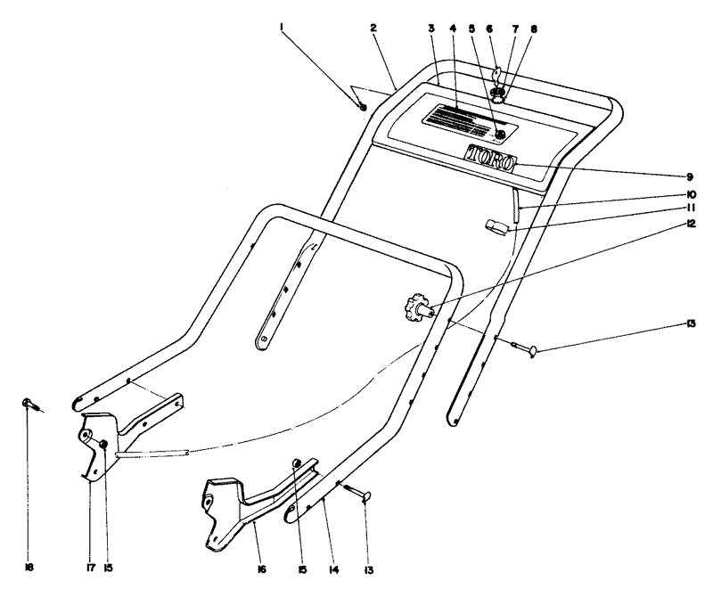Handle Assembly Model No 20440