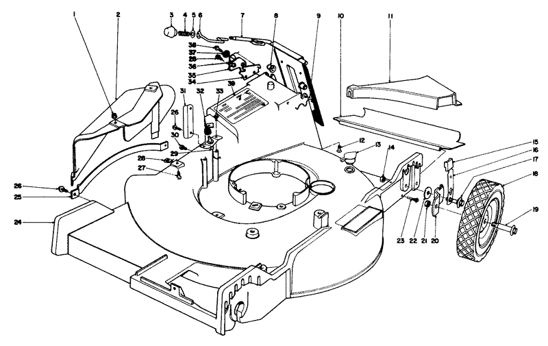 Housing Assembly Model 20550 And 20660