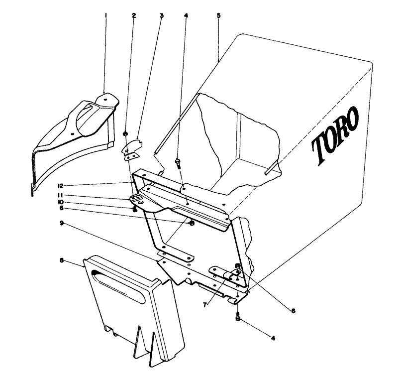 Grass Bag Assembly