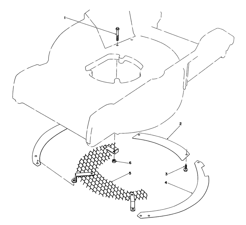 Leaf Shredder Kit No 59101 optional