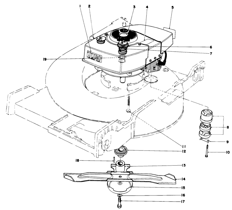 Engine Assembly model No 20562