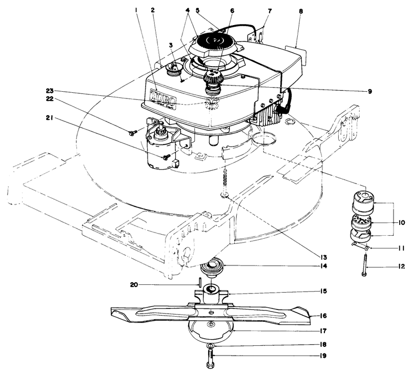 Engine Assembly model No 20673