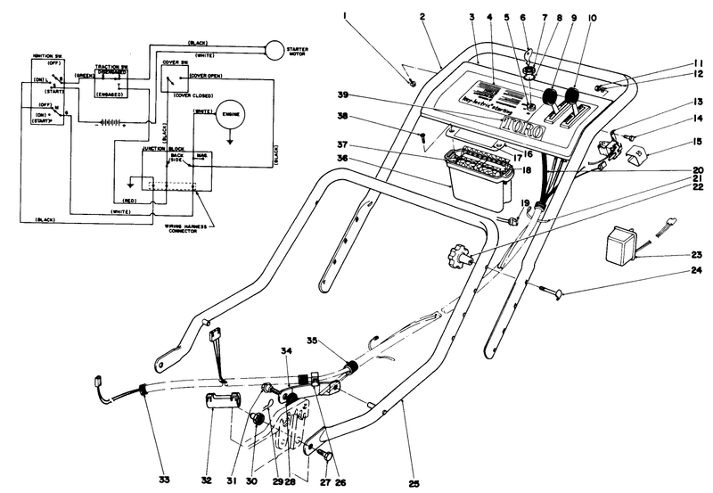 Handle Assembly model No 20673