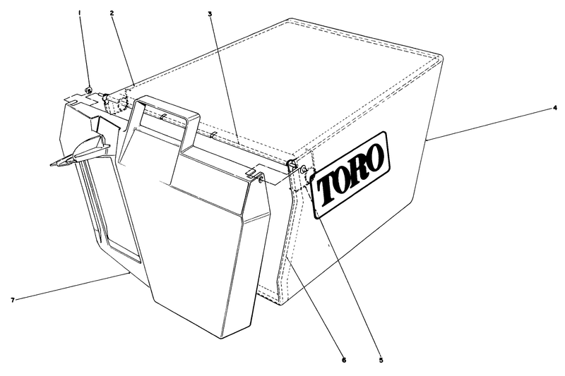 Grass Bag Assembly No 11 0159