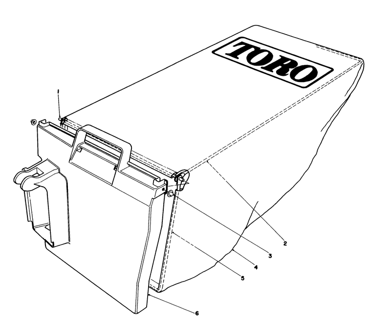 Grass Bag Assembly No 11-9469