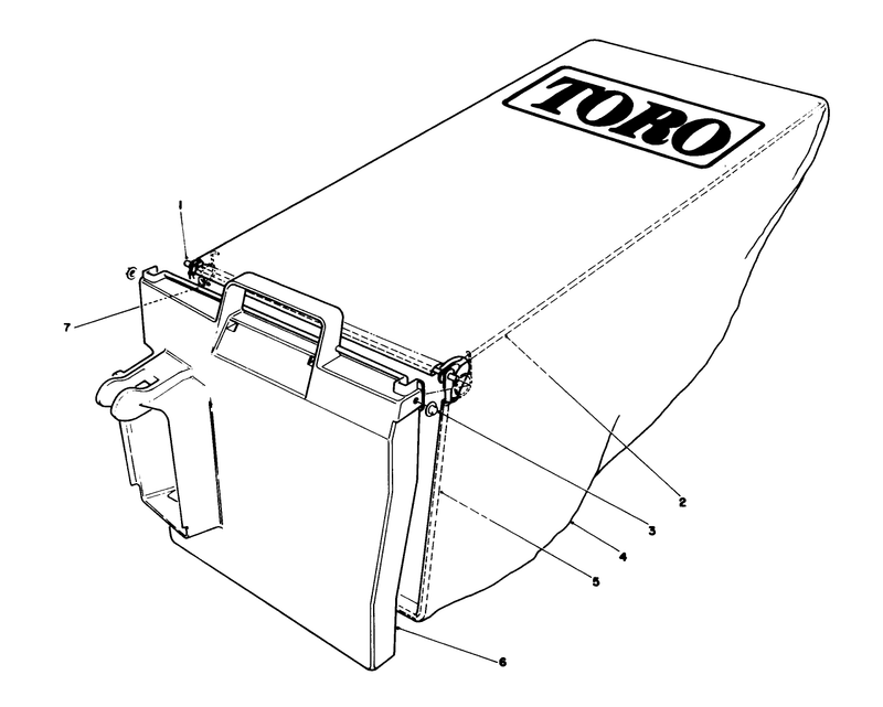 Grass Bag Assembly No 12-8859