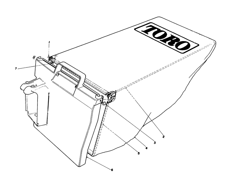 Grass Bag Assembly No 12-8859