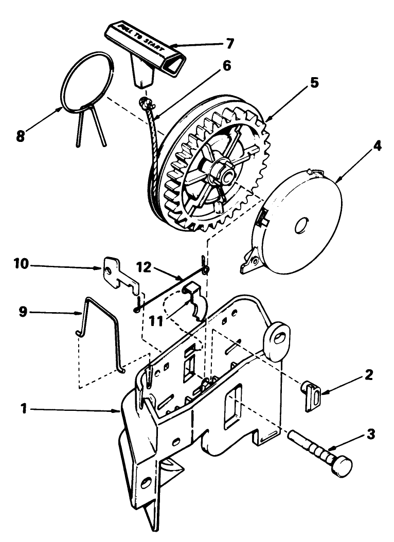 Starter Assembly No 590532