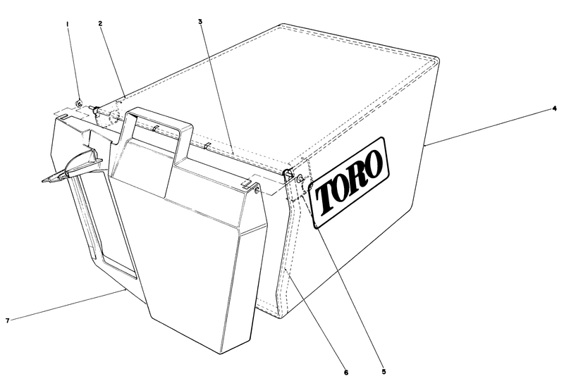 Grass Bag Assembly No 11 0159