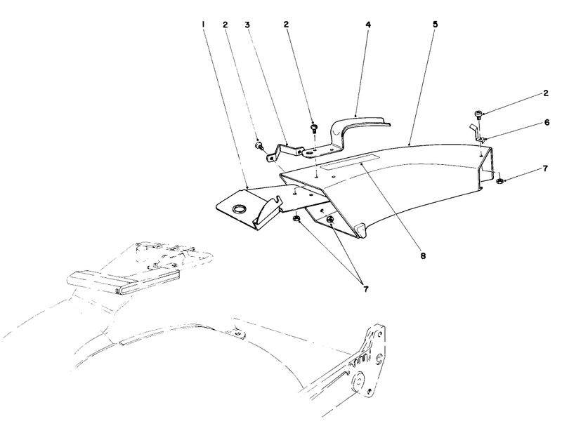 Side Discharge Chute Model No 59108 optional