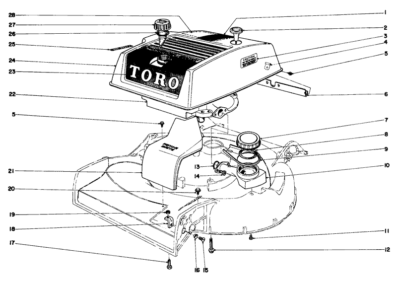 Engine Assembly Model No 20571